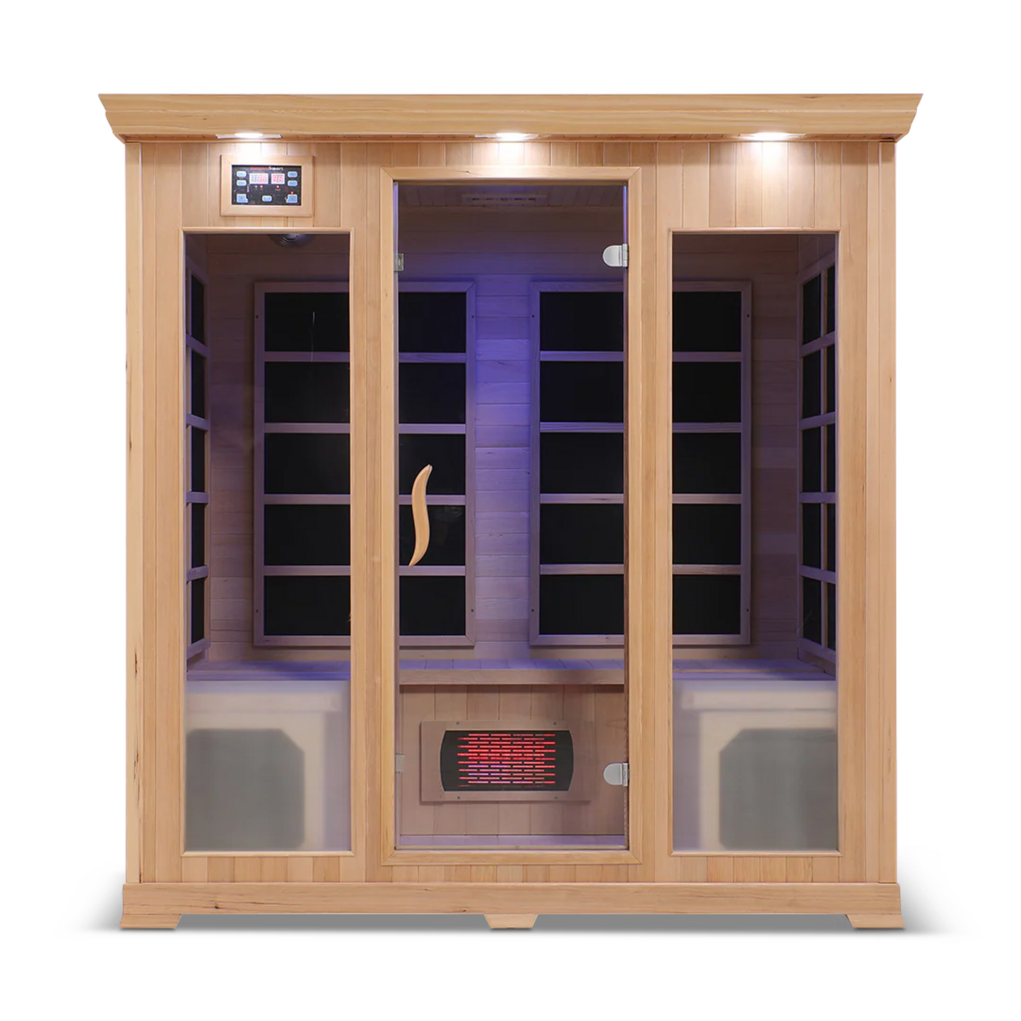HealthSmart 4 Person Hemlock Infrared Sauna