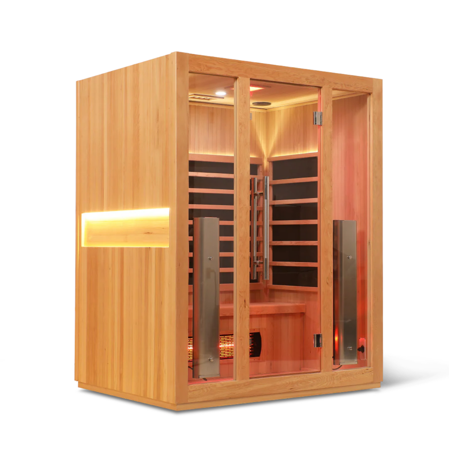 HealthSmart 3 Person Hemlock Smart Infrared Sauna
