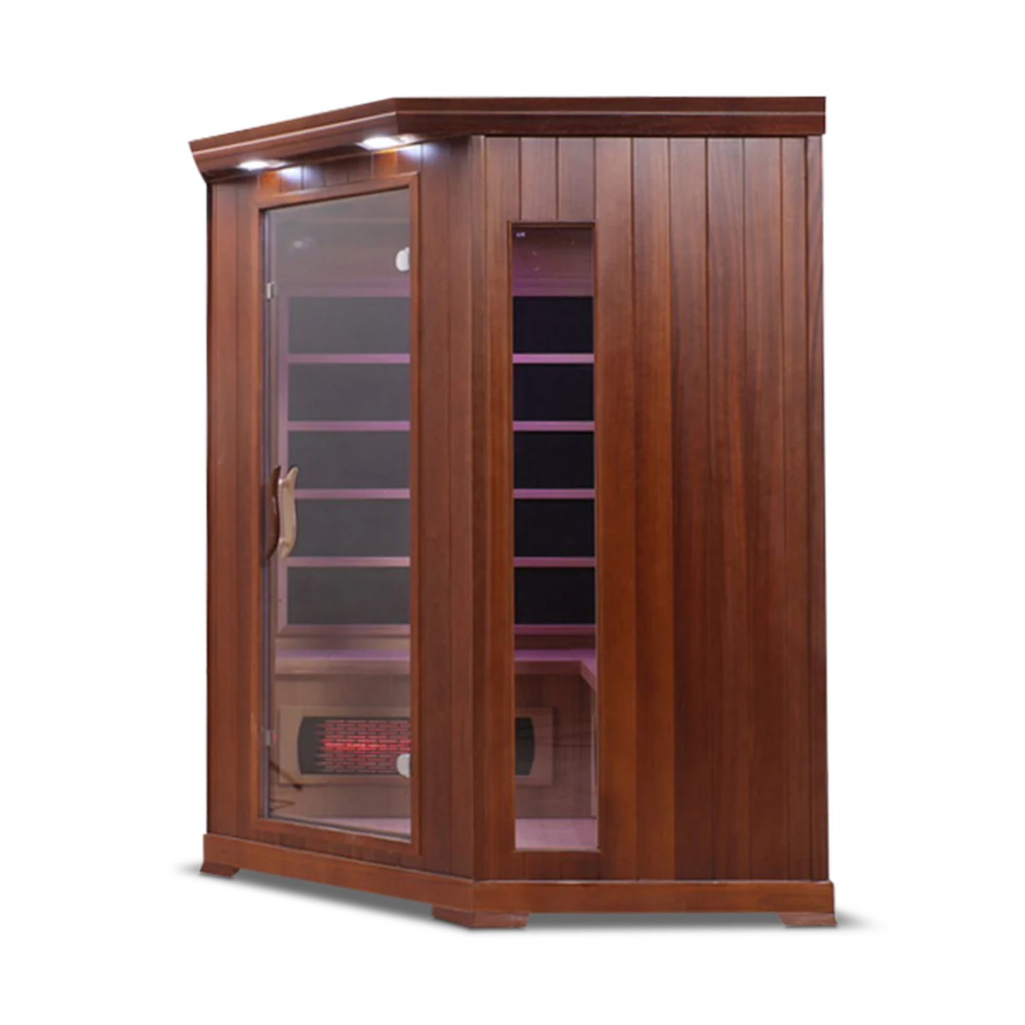 HealthSmart 4 Person Cedar Corner Infrared Sauna