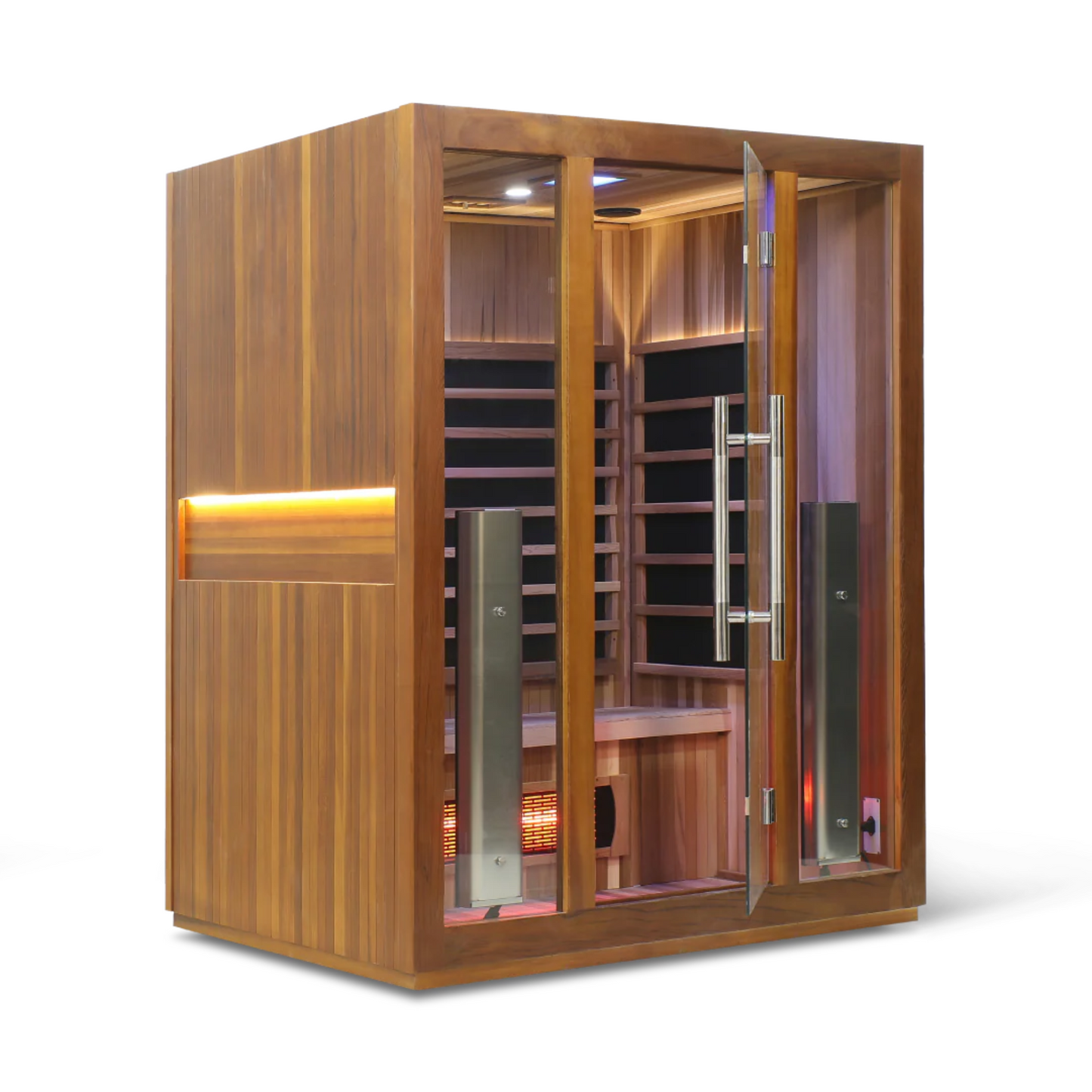 HealthSmart 3 Person Cedar Smart Infrared Sauna