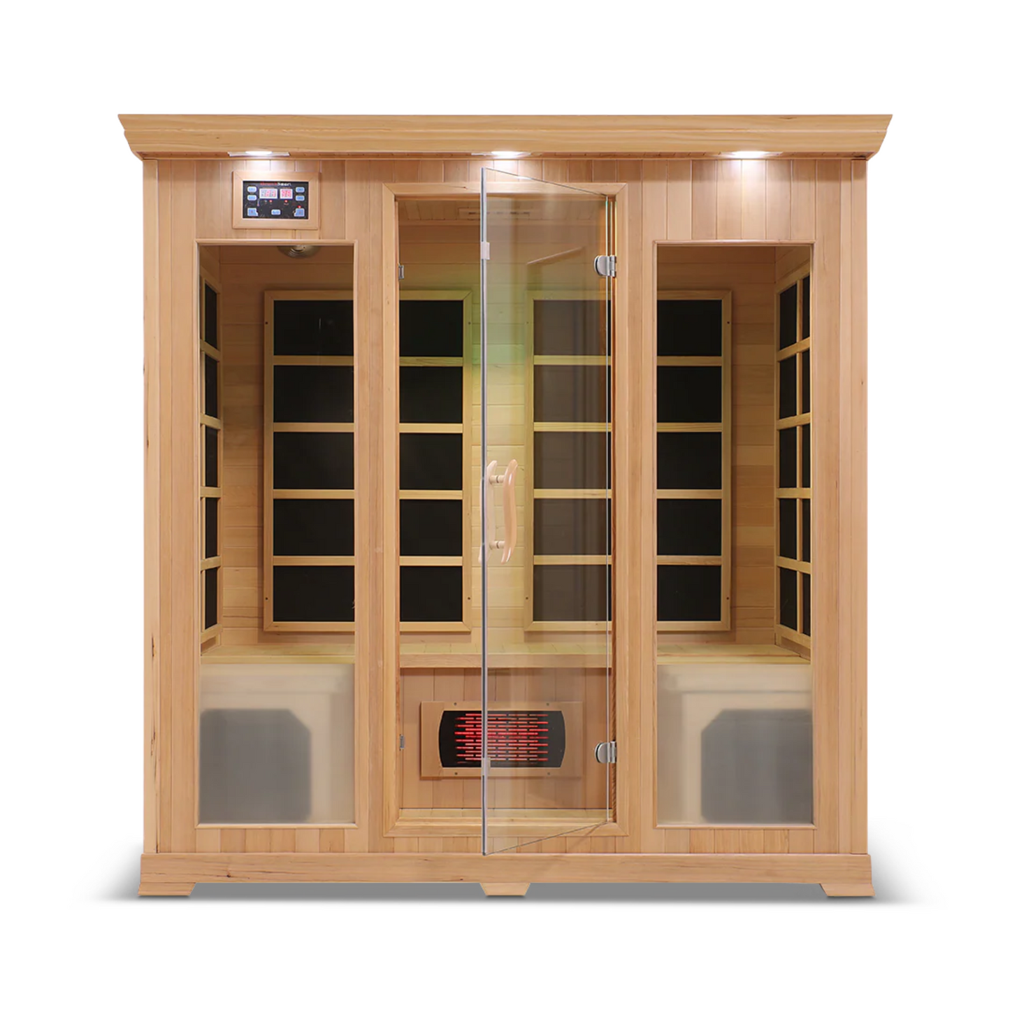 HealthSmart 4 Person Hemlock Infrared Sauna