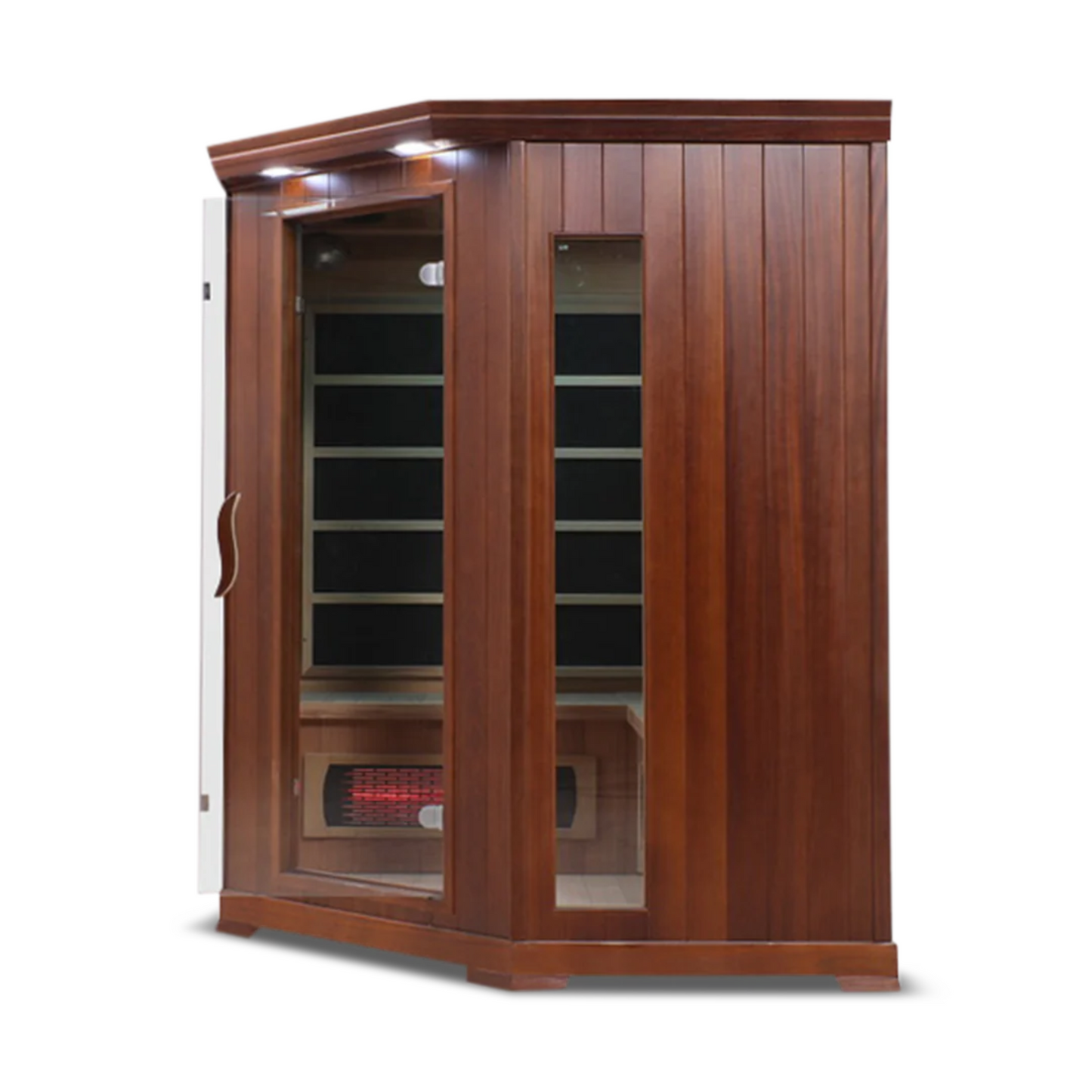 HealthSmart 4 Person Cedar Corner Infrared Sauna