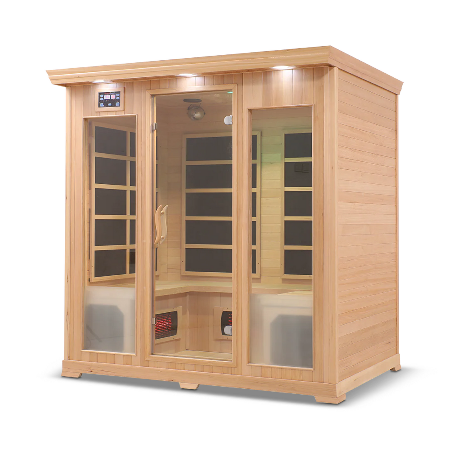 HealthSmart 4 Person Hemlock Infrared Sauna