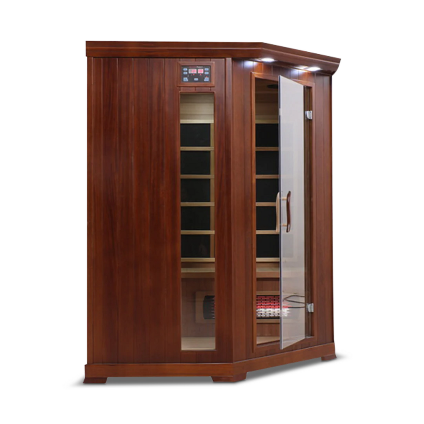 HealthSmart 4 Person Cedar Corner Infrared Sauna