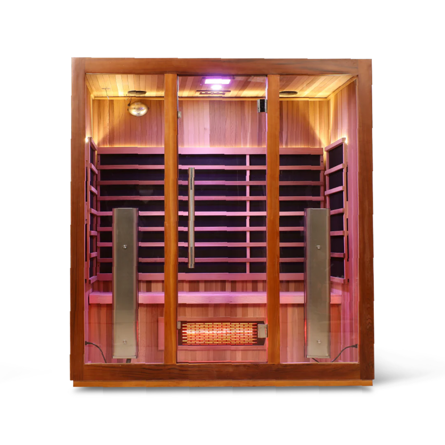 HealthSmart 4 Person Cedar Smart Infrared Sauna