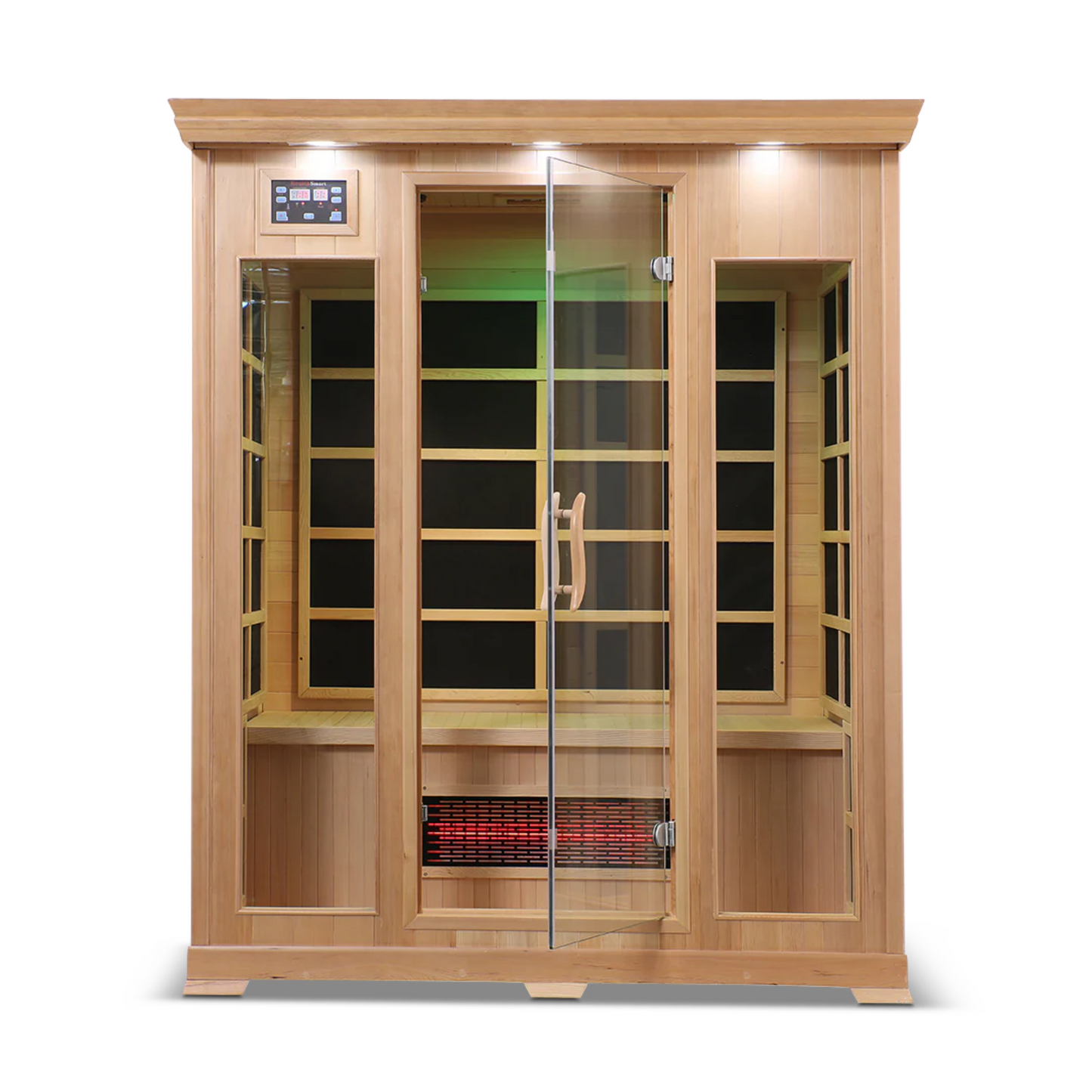 HealthSmart 3 Person Hemlock Infrared Sauna