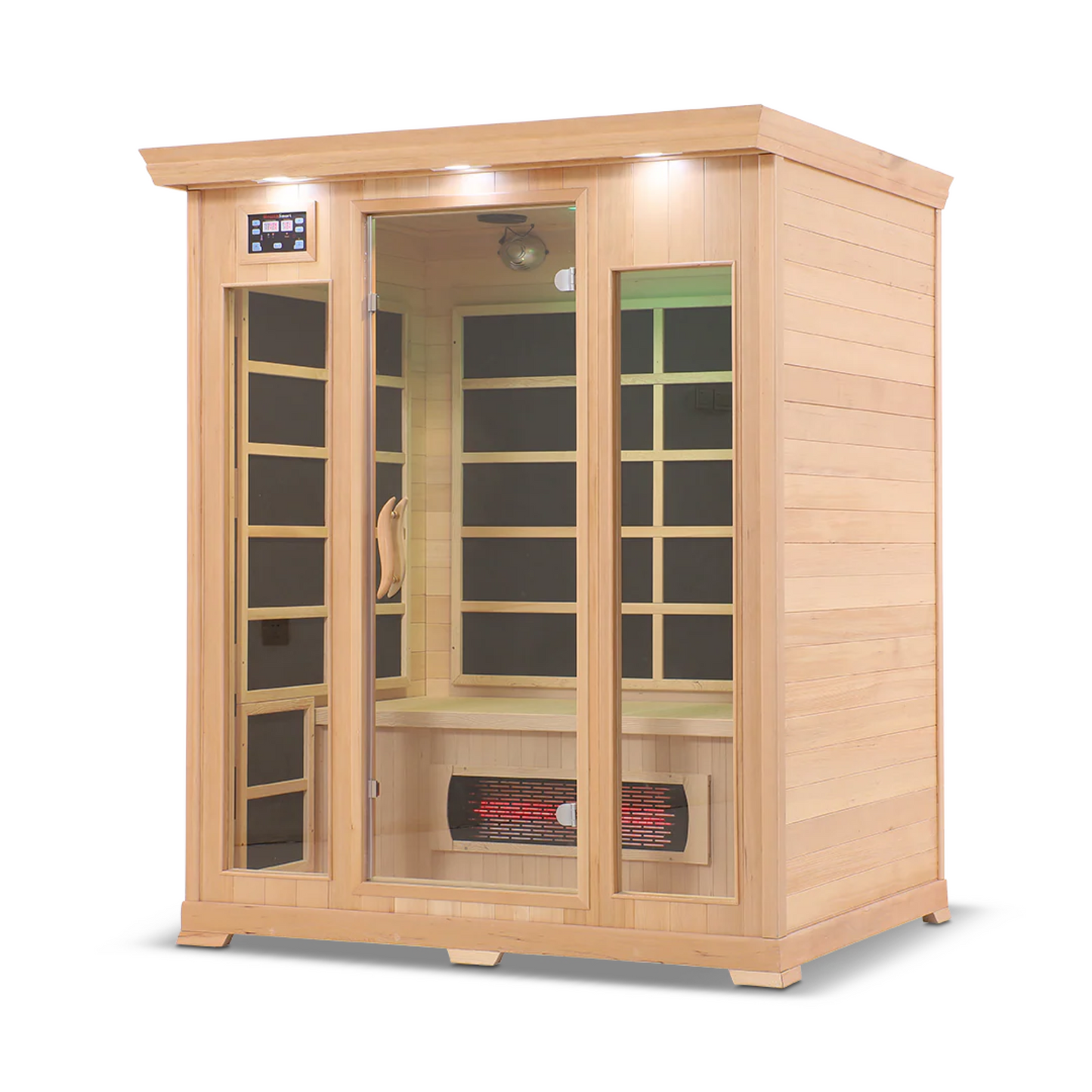 HealthSmart 3 Person Hemlock Infrared Sauna