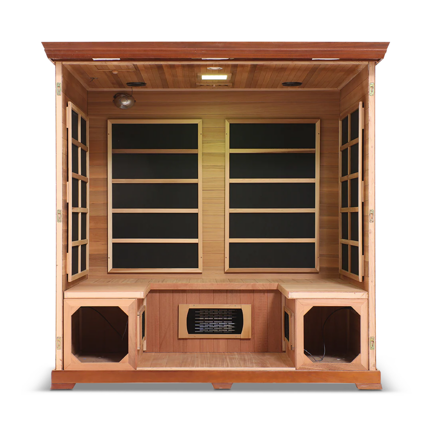 HealthSmart 4 Person Cedar Infrared Sauna