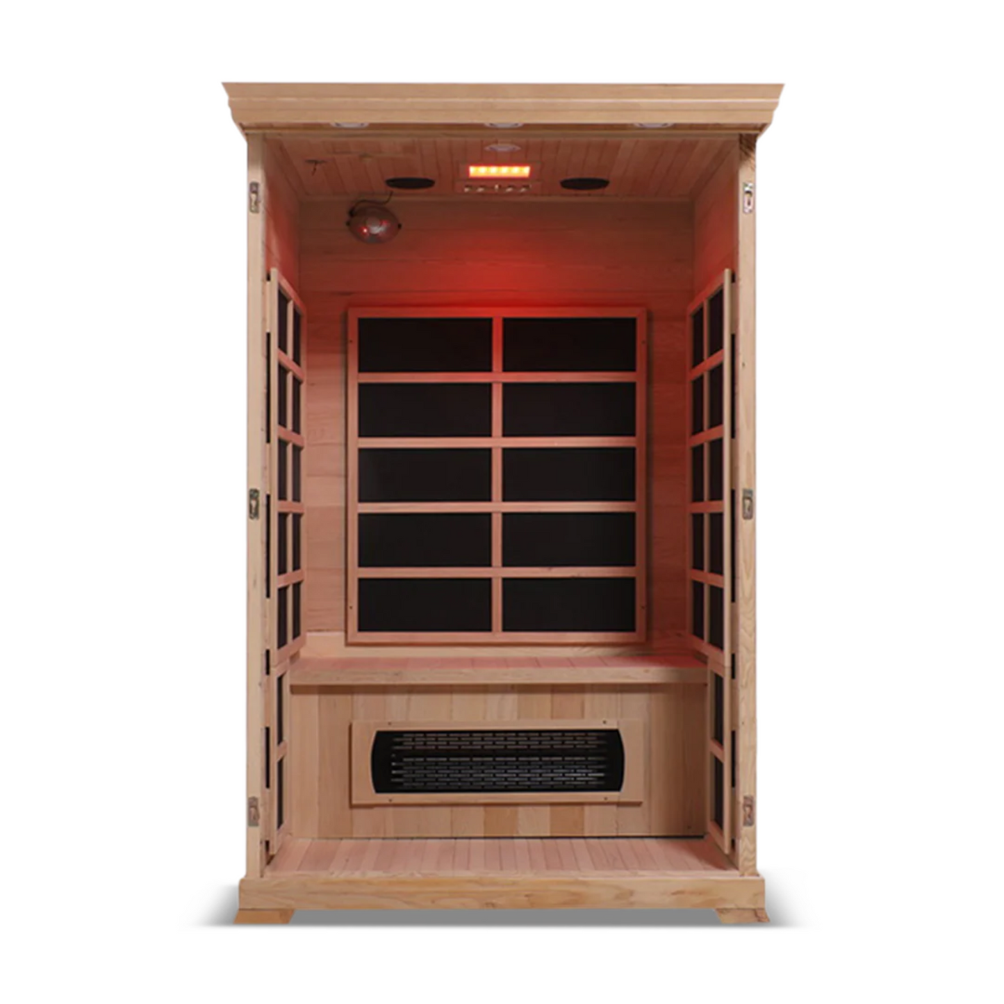 HealthSmart 2 Person Hemlock Infrared Sauna