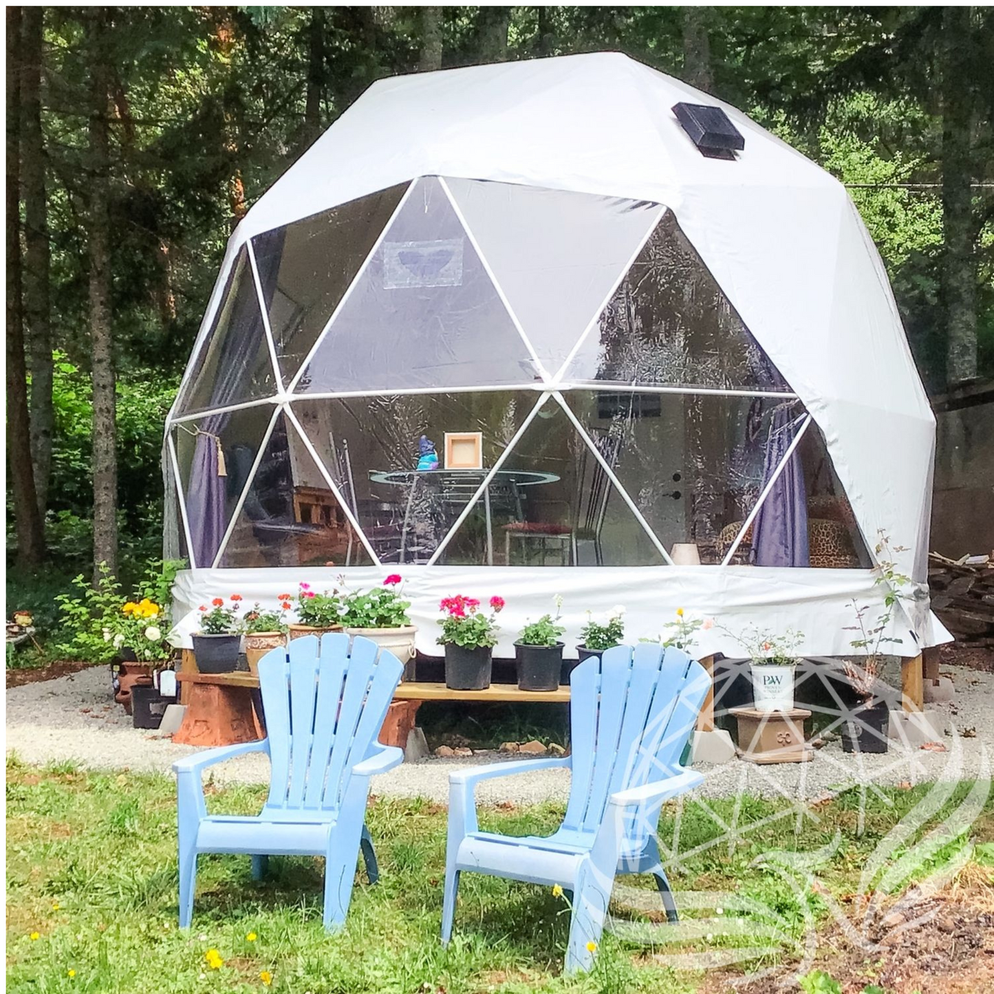 Phoenix Domes 16ft Deluxe Glamping Package | 210 sqft