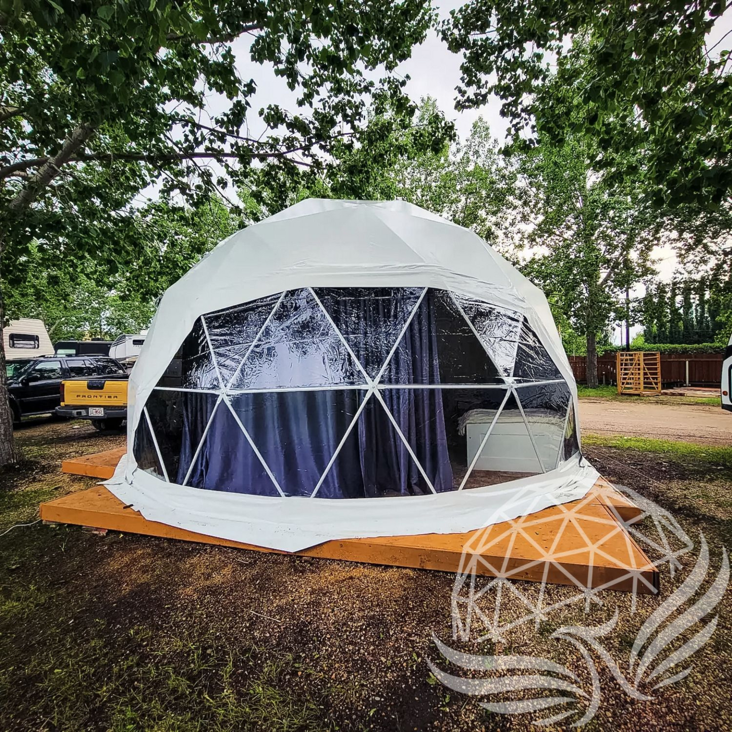 Phoenix Domes 16ft Deluxe Glamping Package | 210 sqft