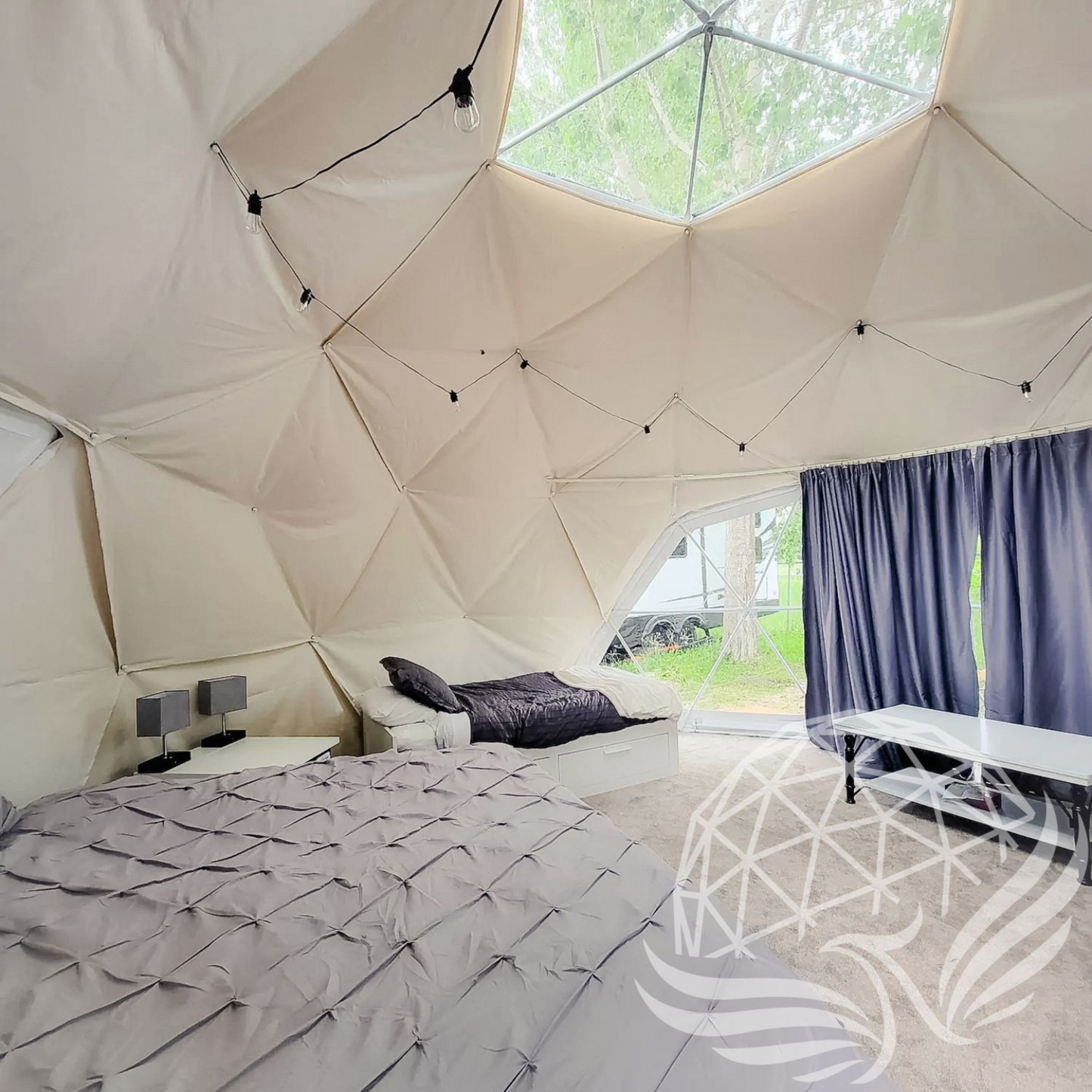 Phoenix Domes 16ft Deluxe Glamping Package | 210 sqft