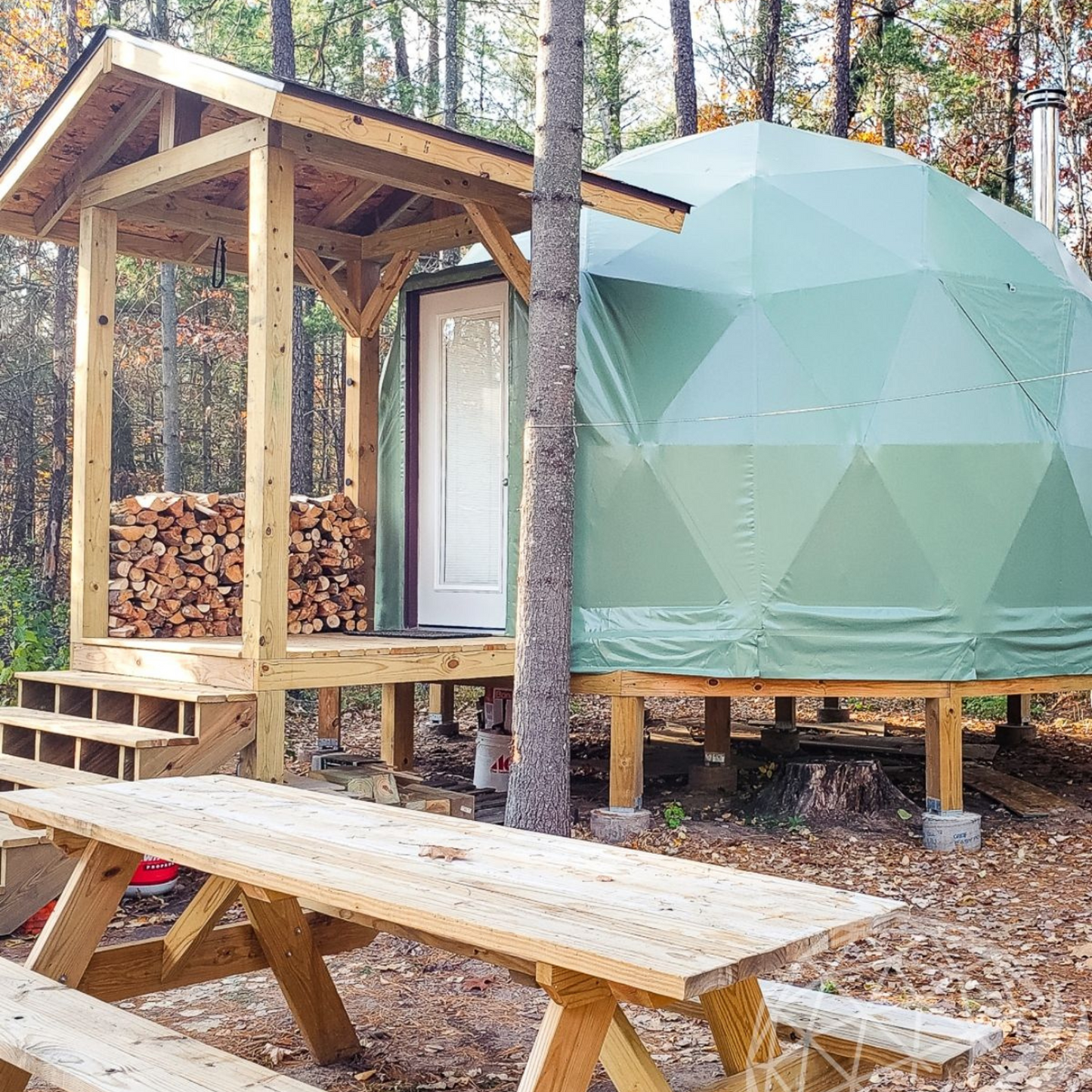Phoenix Domes 20ft Deluxe Glamping Package | 290 sqft