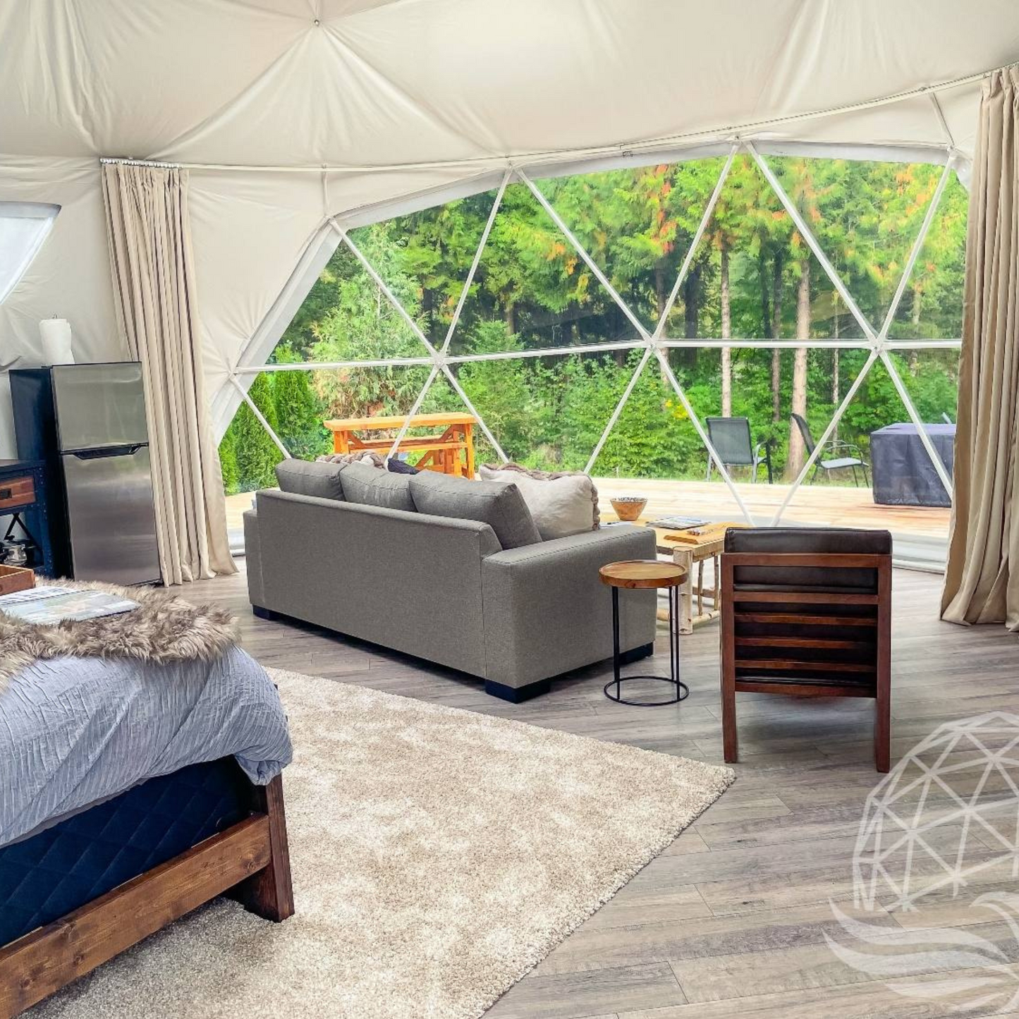 Phoenix Domes 26ft Deluxe Glamping Package | 520 sqft