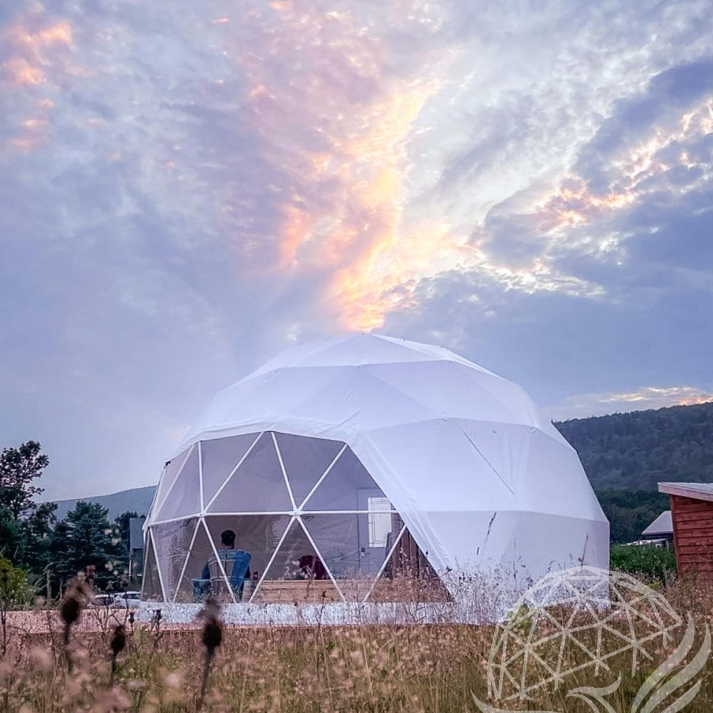 Phoenix Domes 23ft Deluxe Glamping Package | 400 sqft