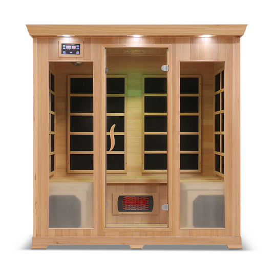 HealthSmart 4 Person Hemlock Infrared Sauna