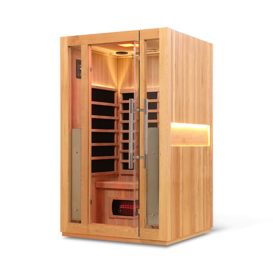 HealthSmart 2 Person Hemlock Smart Infrared Sauna