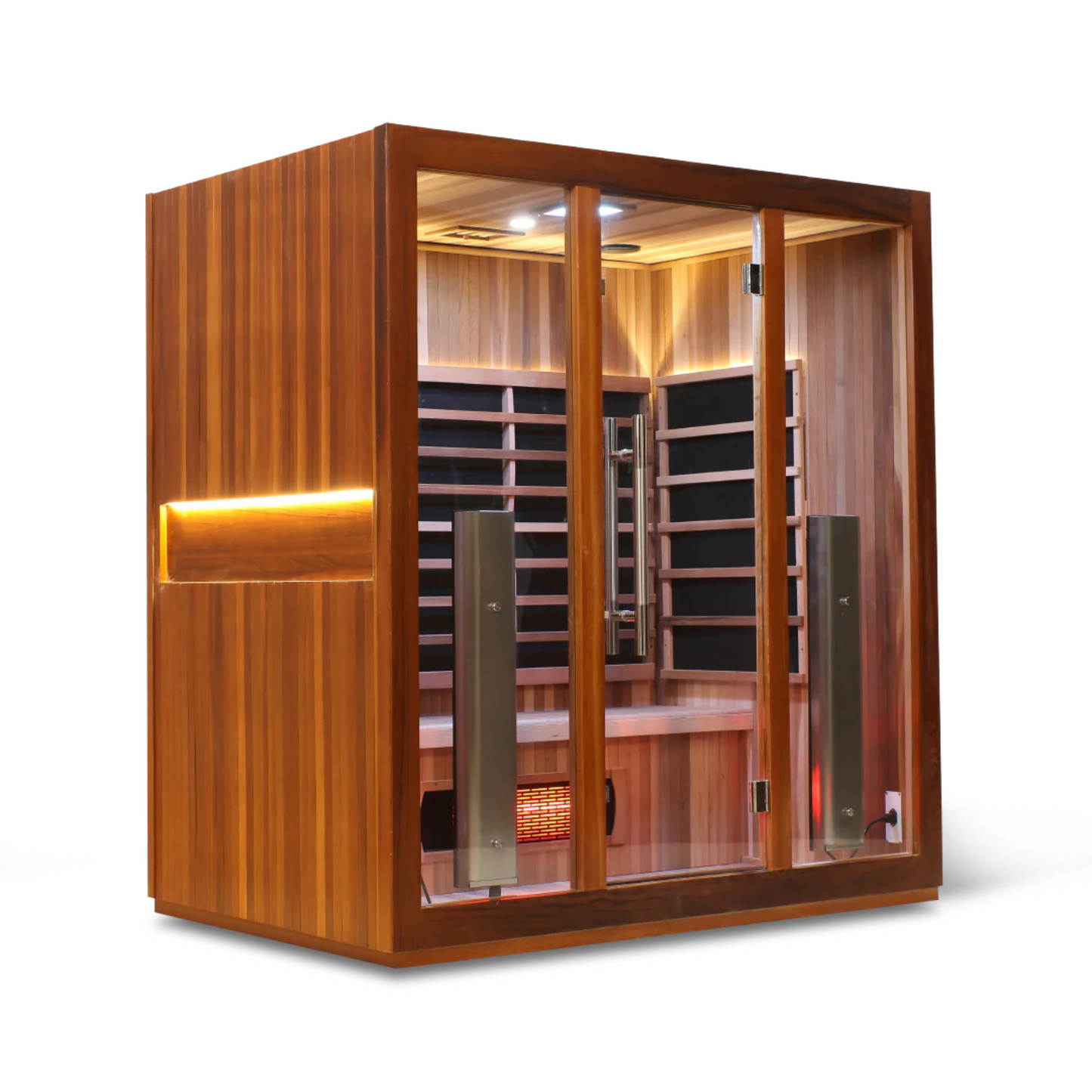 HealthSmart 4 Person Cedar Smart Infrared Sauna