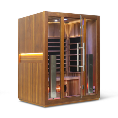 HealthSmart 3 Person Cedar Smart Infrared Sauna