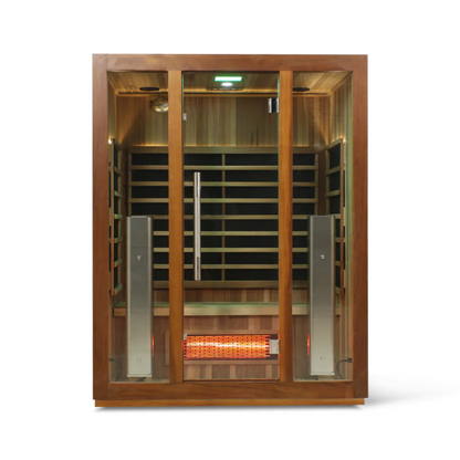 HealthSmart 3 Person Cedar Smart Infrared Sauna