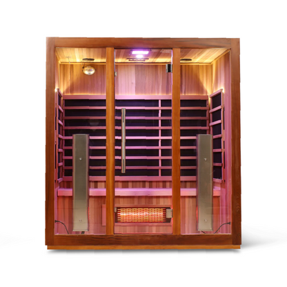 HealthSmart 4 Person Cedar Smart Infrared Sauna
