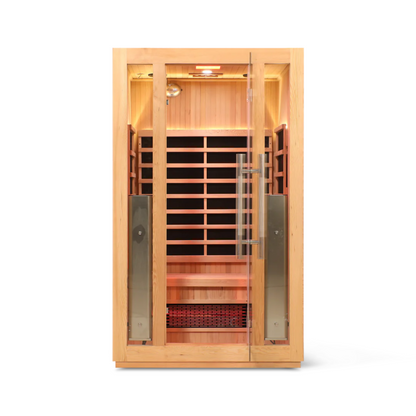 HealthSmart 2 Person Hemlock Smart Infrared Sauna