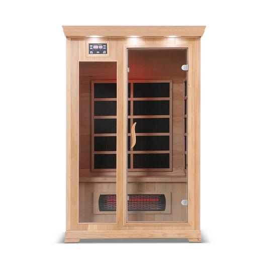 HealthSmart 2 Person Hemlock Infrared Sauna