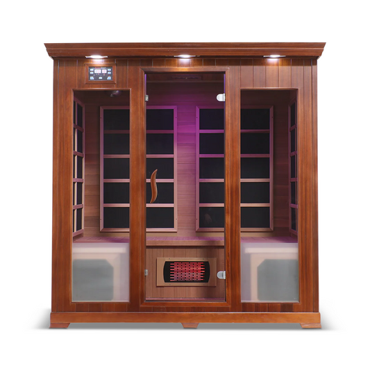 HealthSmart 4 Person Cedar Infrared Sauna