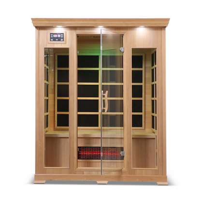 HealthSmart 3 Person Hemlock Infrared Sauna