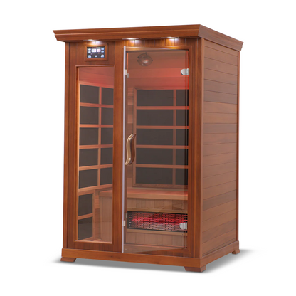 HealthSmart 2 Person Cedar Infrared Sauna