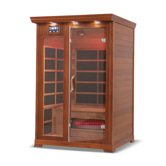 HealthSmart 2 Person Cedar Infrared Sauna