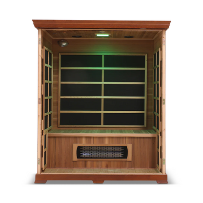 HealthSmart 3 Person Cedar Infrared Sauna