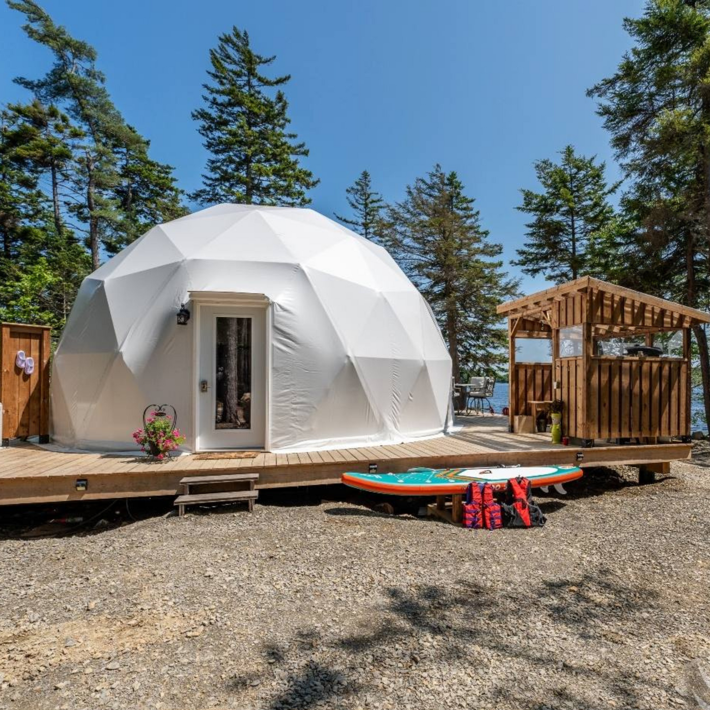 Phoenix Domes 26ft Deluxe Glamping Package | 520 sqft