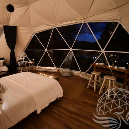 Phoenix Domes 26ft Deluxe Glamping Package | 520 sqft
